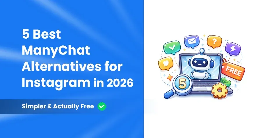 Tired of ManyChat's high prices? Discover 5 better Instagram DM automation tools in 2026 — cheaper, simpler & actually free. HeyDM starts at ₹199/month.