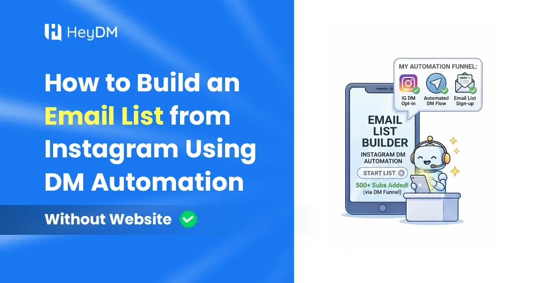 How to Build an Email List from Instagram Using DM Automation (Without Any Website)