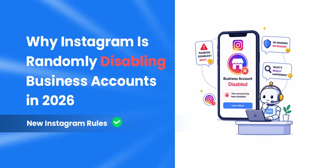 You wake up, open Instagram, and see the words: "Your account has been disabled." No warning. No explanation. Eight years of content, thousands of followers, and your entire business — gone overnight. This isn't a horror story. This is the reality thousands of creators and business owners are facing right now in 2026. 😰